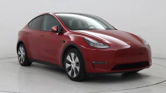 TESLA MODEL Y 2021 5YJYGDEE2MF287357 image